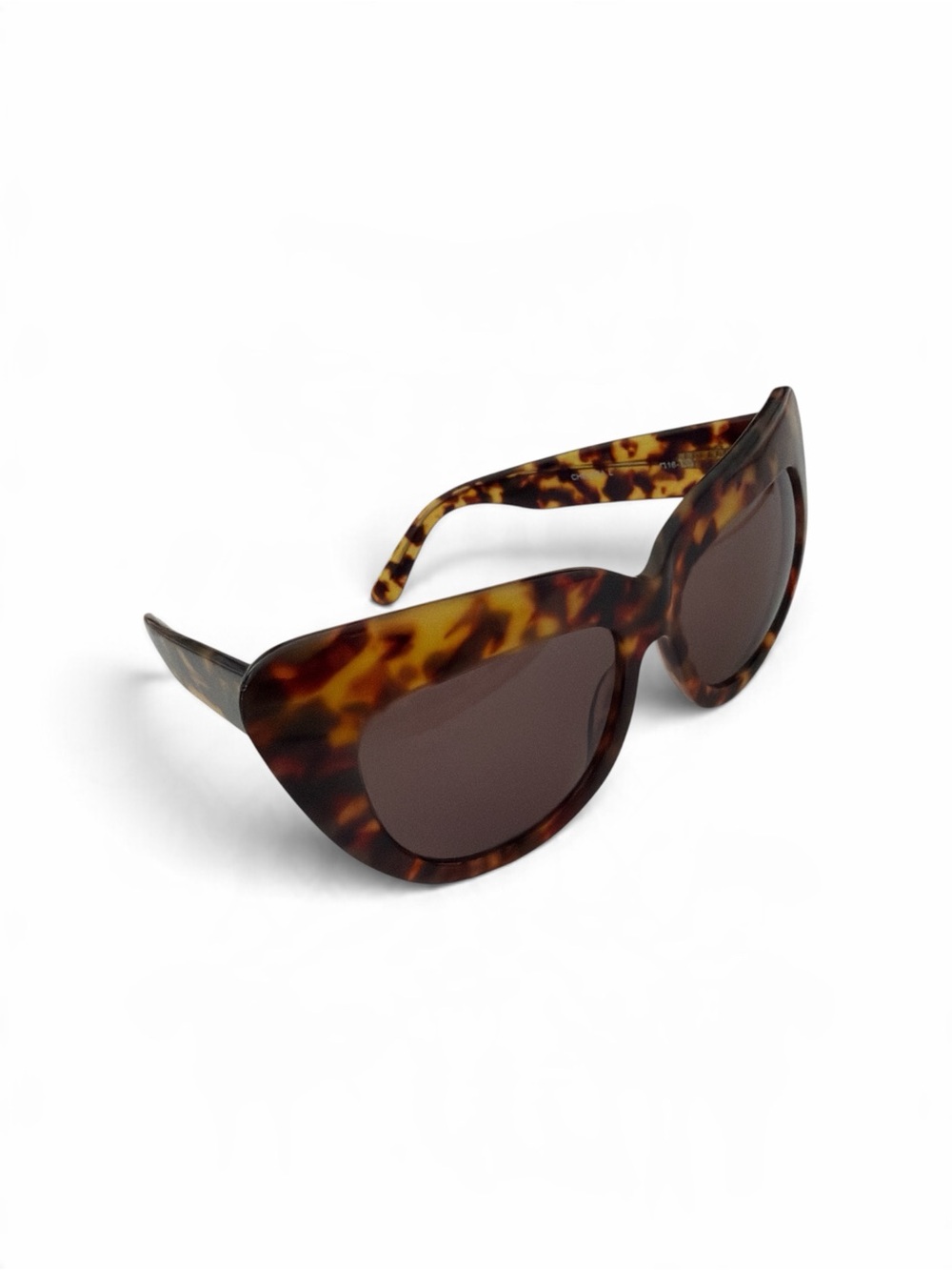 House of Harlow Cat Eye Women's Sunglasses - Brown Lenses